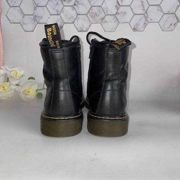 Dr. Martens Black Combat Boots - Picture 4 of 8